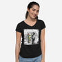 Take On Me Mon Cheri-Womens-V-Neck-Tee-zascanauta