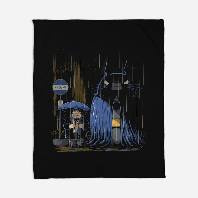 My Neighbor Bat-None-Fleece-Blanket-Betmac