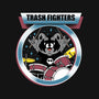 Trash Fighters-Womens-V-Neck-Tee-Tri haryadi