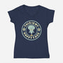 This Is My Happy Face-Womens-V-Neck-Tee-Tri haryadi