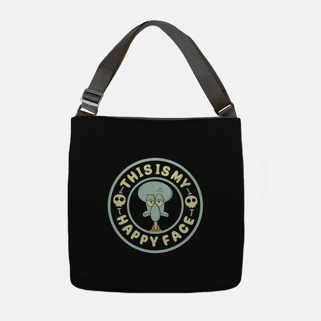 This Is My Happy Face-None-Adjustable Tote-Bag-Tri haryadi