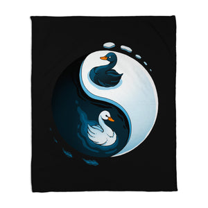 Swan White And Black