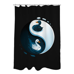 Swan White And Black