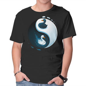 Swan White And Black