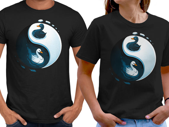 Swan White And Black