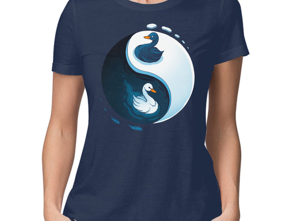 Swan White And Black