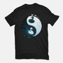 Swan White And Black-Womens-Fitted-Tee-Vallina84