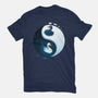 Swan White And Black-Unisex-Basic-Tee-Vallina84