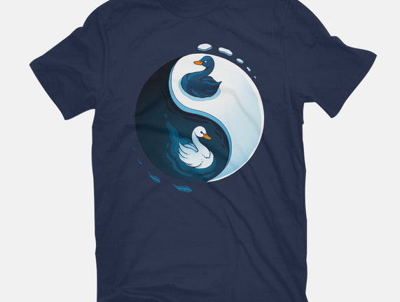 Swan White And Black