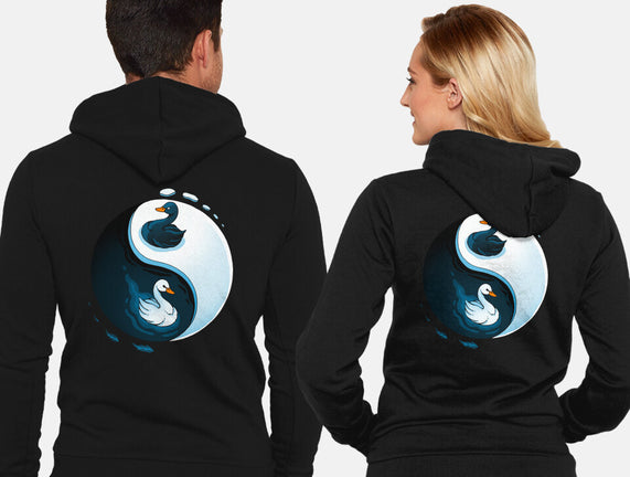 Swan White And Black