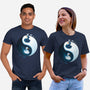 Swan White And Black-Unisex-Basic-Tee-Vallina84