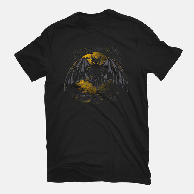 Night Dragon-Unisex-Basic-Tee-yumie