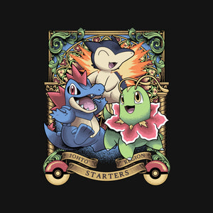 Johto Starters