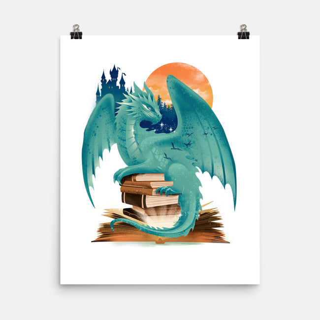 Book Of Dragon And Fantasy-None-Matte-Poster-dandingeroz