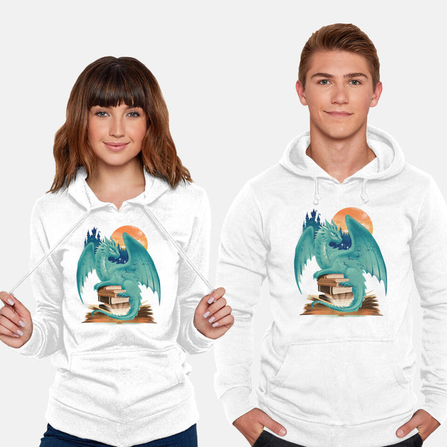 Book Of Dragon And Fantasy-Unisex-Pullover-Sweatshirt-dandingeroz