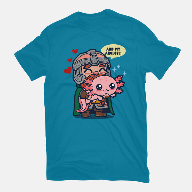 And My Axolotl-Unisex-Basic-Tee-Boggs Nicolas