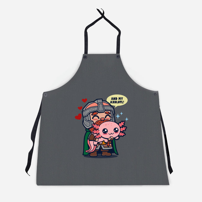 And My Axolotl-Unisex-Kitchen-Apron-Boggs Nicolas