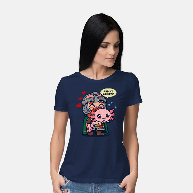 And My Axolotl-Womens-Basic-Tee-Boggs Nicolas