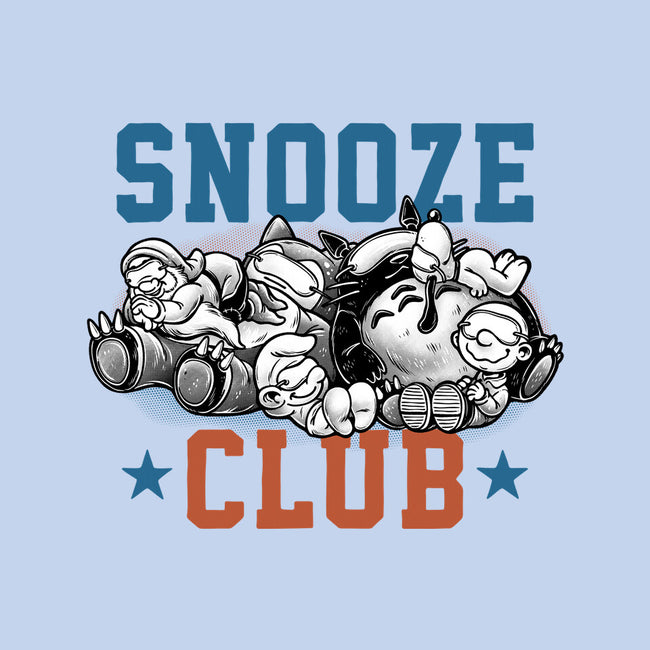 Snooze Club-None-Adjustable Tote-Bag-glitchygorilla