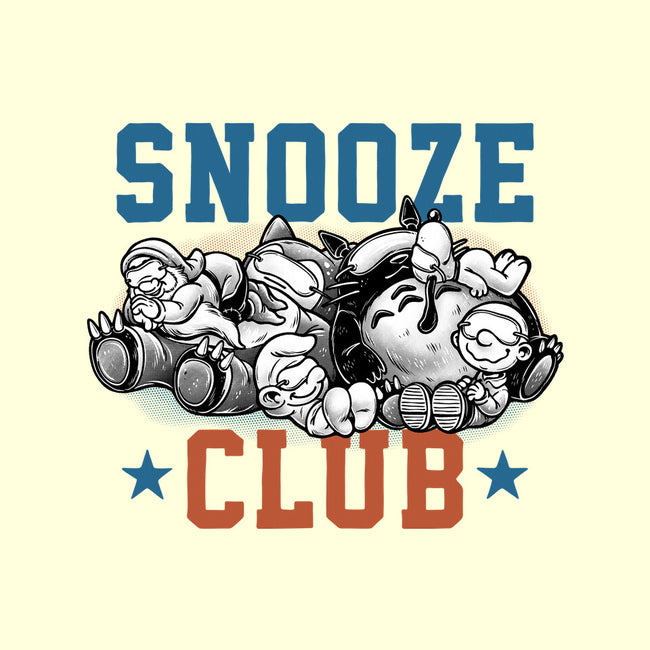 Snooze Club-None-Adjustable Tote-Bag-glitchygorilla
