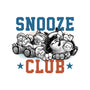 Snooze Club-Womens-Fitted-Tee-glitchygorilla