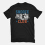 Snooze Club-Womens-Fitted-Tee-glitchygorilla