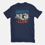 Snooze Club-Womens-Fitted-Tee-glitchygorilla