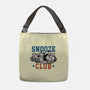 Snooze Club-None-Adjustable Tote-Bag-glitchygorilla