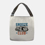 Snooze Club-None-Adjustable Tote-Bag-glitchygorilla