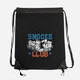 Snooze Club-None-Drawstring-Bag-glitchygorilla