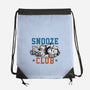 Snooze Club-None-Drawstring-Bag-glitchygorilla