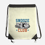 Snooze Club-None-Drawstring-Bag-glitchygorilla