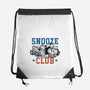 Snooze Club-None-Drawstring-Bag-glitchygorilla