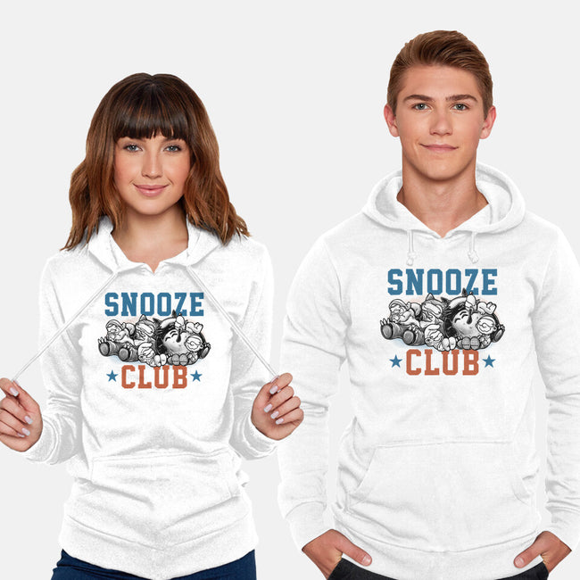 Snooze Club-Unisex-Pullover-Sweatshirt-glitchygorilla