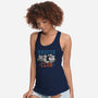 Snooze Club-Womens-Racerback-Tank-glitchygorilla