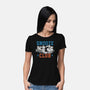 Snooze Club-Womens-Basic-Tee-glitchygorilla