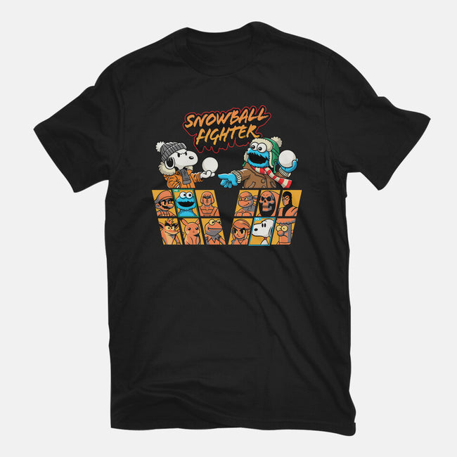 Snowball Fighters-Mens-Basic-Tee-Herk Up Tees