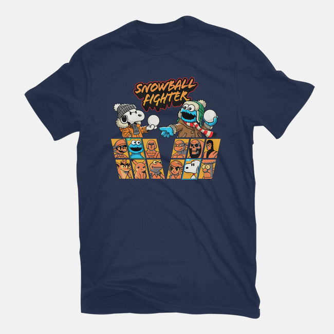 Snowball Fighters-Unisex-Basic-Tee-Herk Up Tees