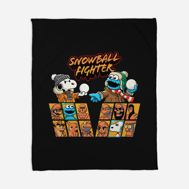 Snowball Fighters-None-Fleece-Blanket-Herk Up Tees