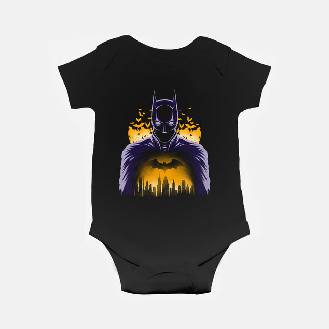 Bat Knight-Baby-Basic-Onesie-rmatix