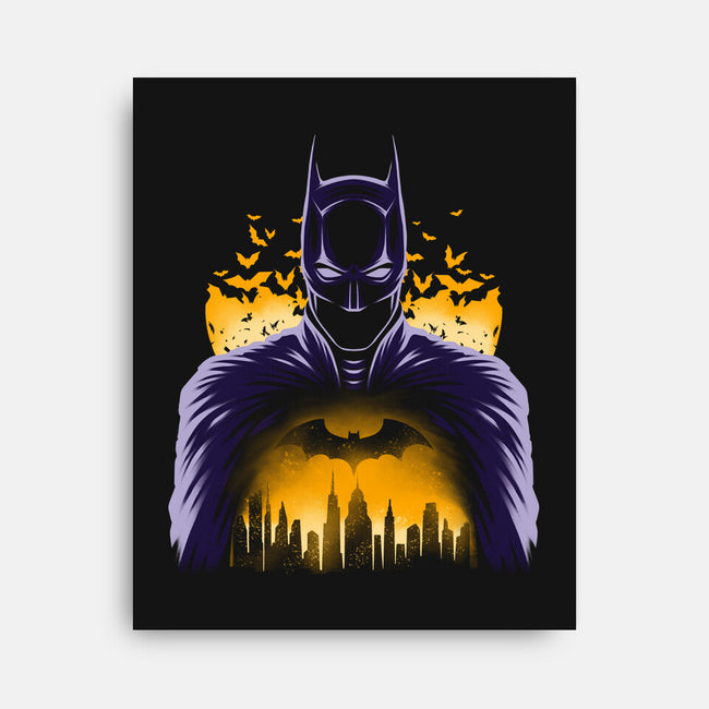 Bat Knight-None-Stretched-Canvas-rmatix