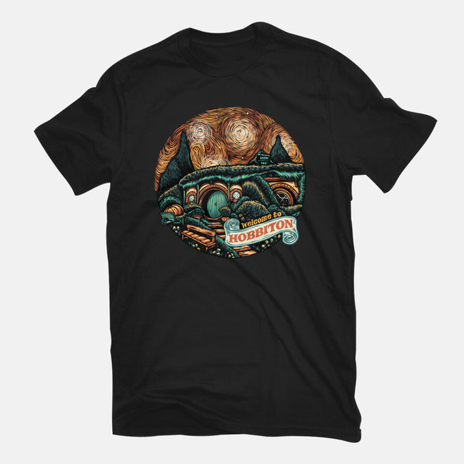 Welcome To Hobbiton-Mens-Premium-Tee-glitchygorilla