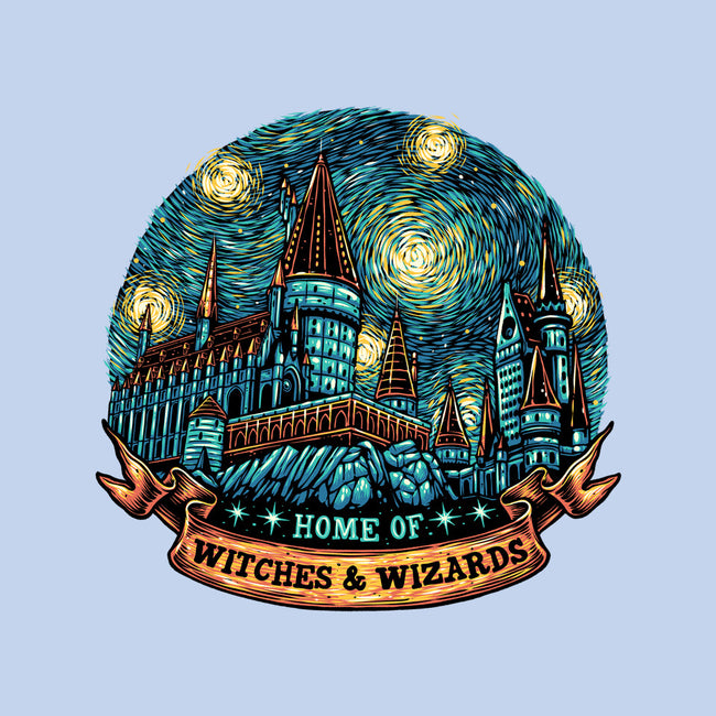 Home Of Witches And Wizards-Mens-Heavyweight-Tee-glitchygorilla