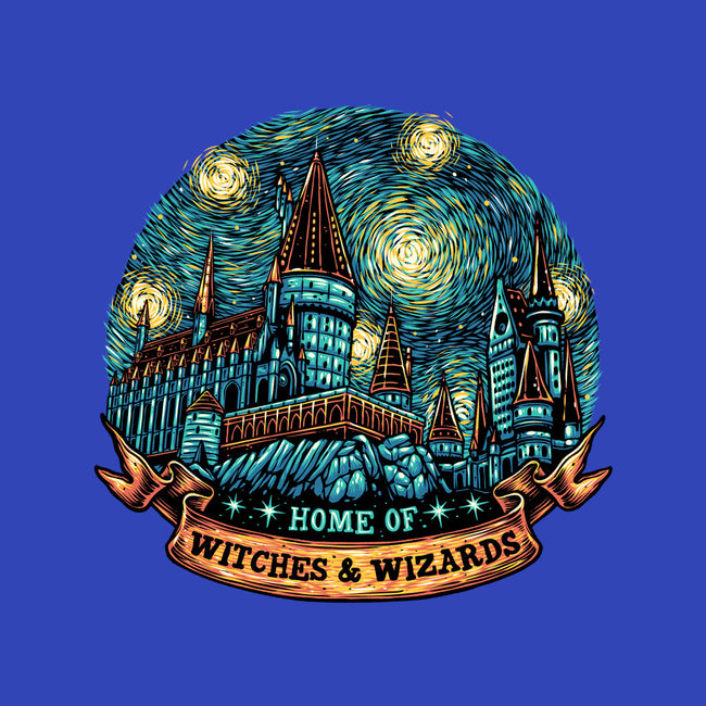 Home Of Witches And Wizards-Unisex-Kitchen-Apron-glitchygorilla