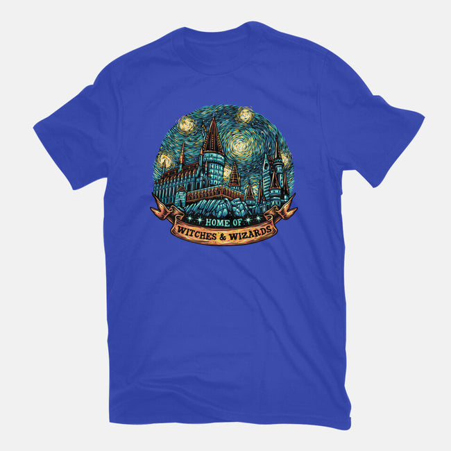 Home Of Witches And Wizards-Youth-Basic-Tee-glitchygorilla