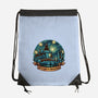 Home Of Witches And Wizards-None-Drawstring-Bag-glitchygorilla