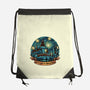 Home Of Witches And Wizards-None-Drawstring-Bag-glitchygorilla