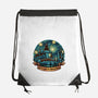 Home Of Witches And Wizards-None-Drawstring-Bag-glitchygorilla