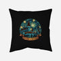 Home Of Witches And Wizards-None-Removable Cover w Insert-Throw Pillow-glitchygorilla