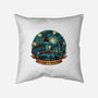 Home Of Witches And Wizards-None-Removable Cover w Insert-Throw Pillow-glitchygorilla